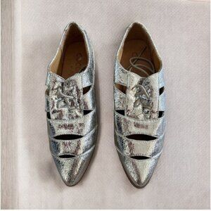 Coconuts by Matisse Metallic Silver Loafers